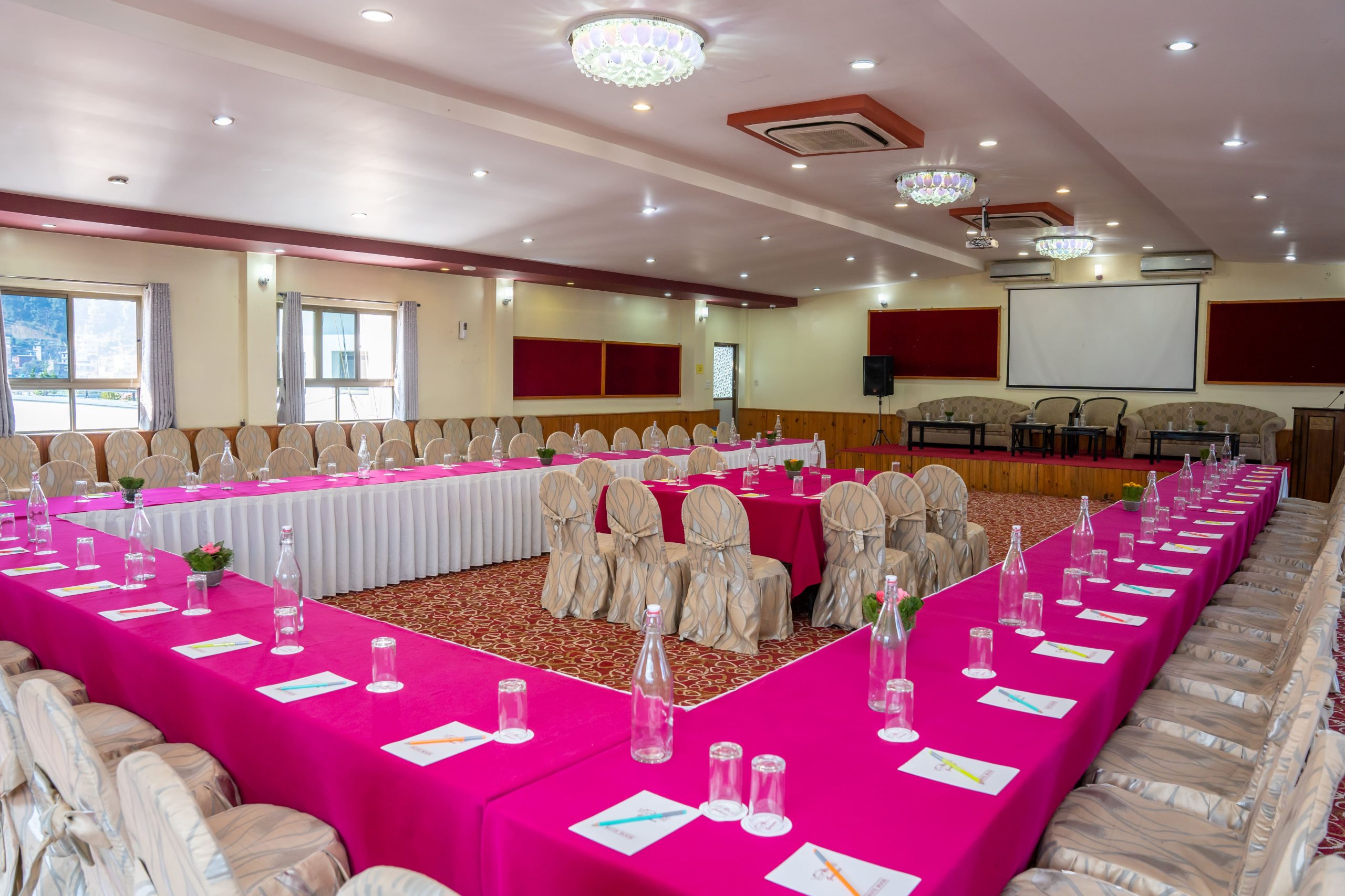 Hotel View Bhrikuti main event hall